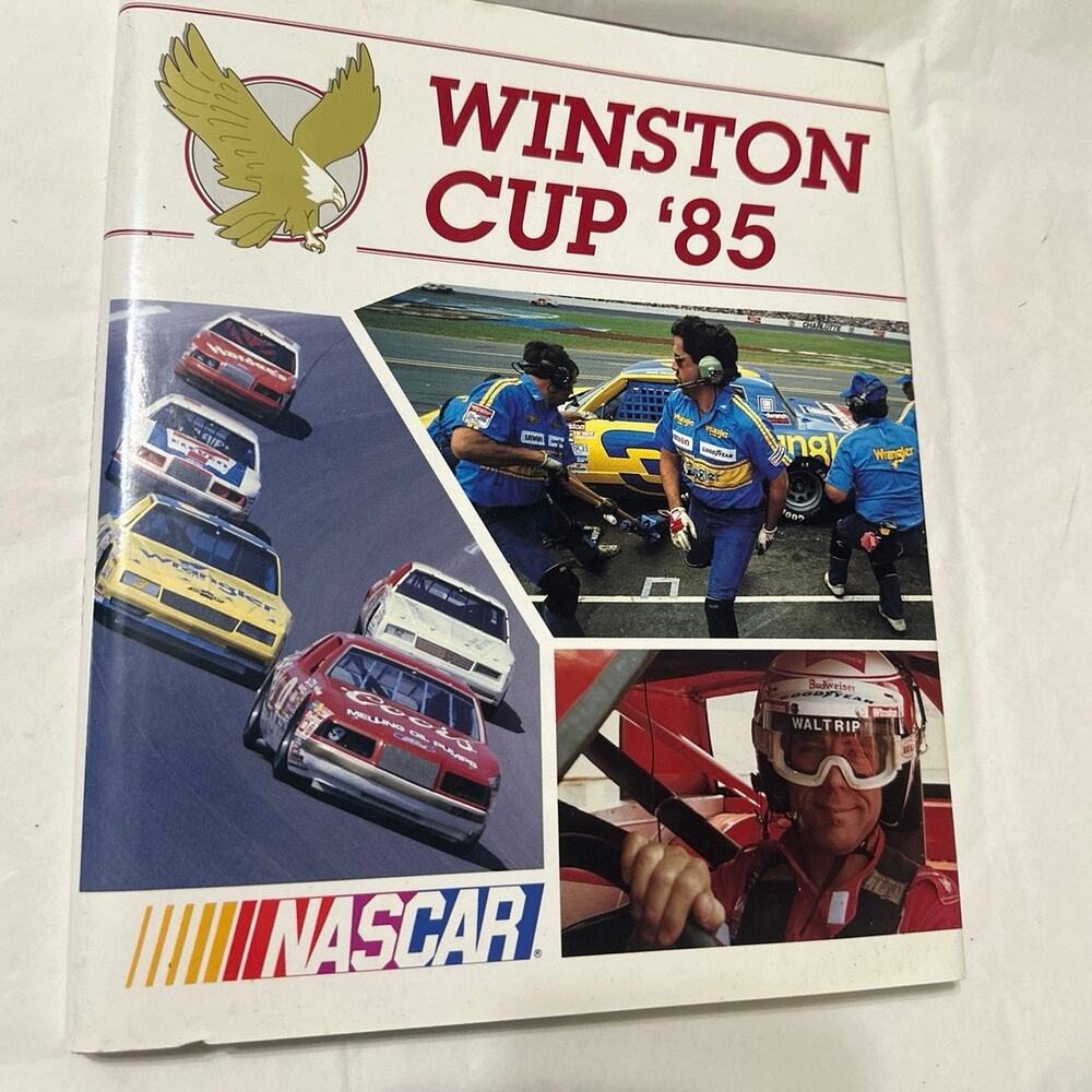 Winston cup ‘85 nascar year book  Darrell Waltrip won the championship